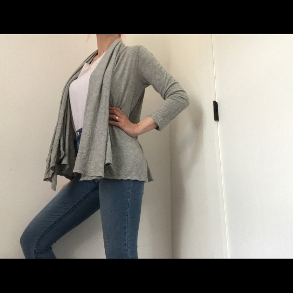 Forever 21 Bohemian Style Open Front Cardigan - Picture 6 of 13